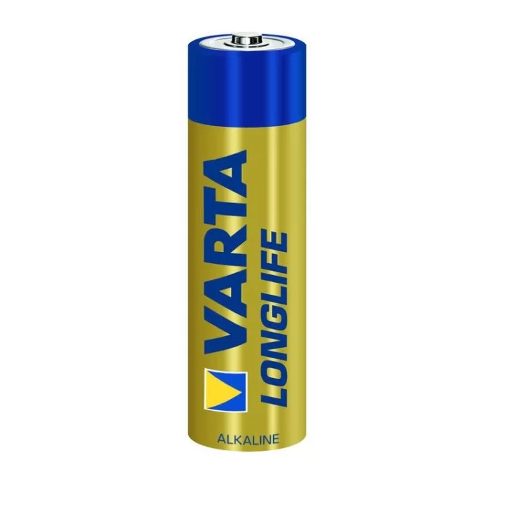 Батарейка пальчиковая VARTA LONGLIFE AA BLI 4 (4106101414) цена 0грн - фотография 2