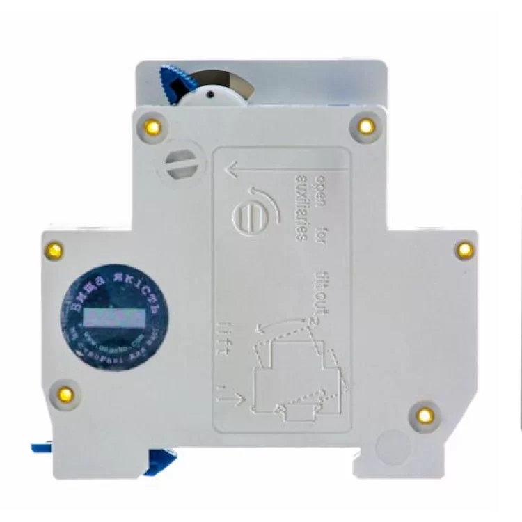 Диференціальний автоматичний вимикач ДВ-2002 25А 10мА 1+Нп. АскоУкрем ціна 1грн - фотографія 2