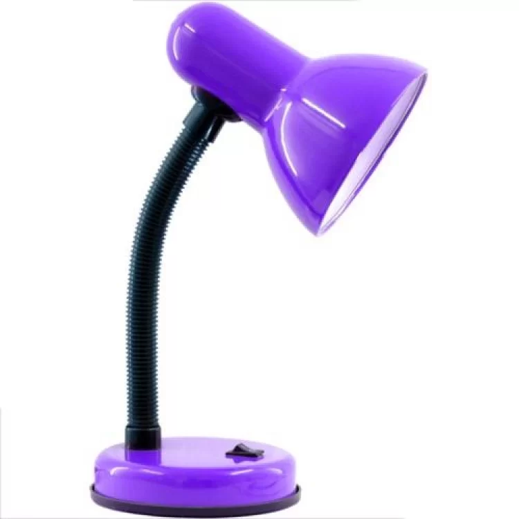 Настольна лампа LMN094 фіолетова з вимикачем Lemanso