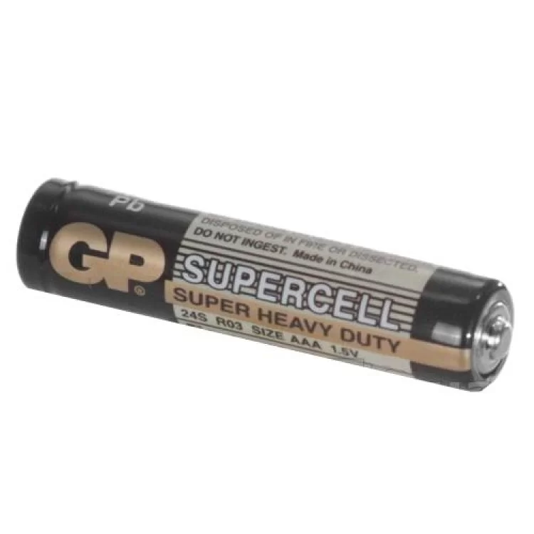 Батарейка сольова AAA, R03 1,5В Supercell GP ціна 10грн - фотографія 2
