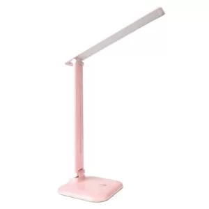 Настольная лампа 9W 30LED DE1725 розовая FERON