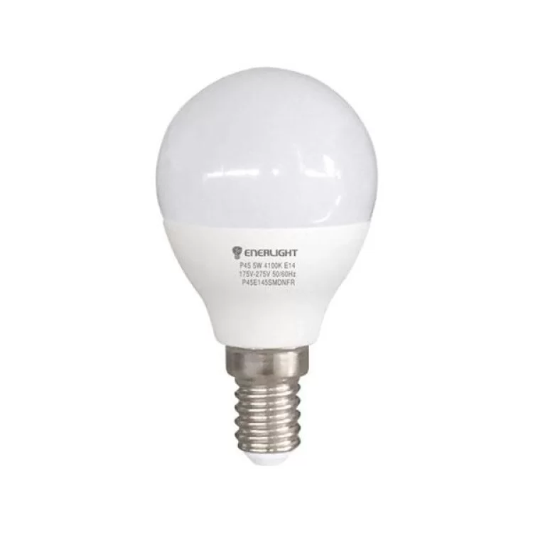 Лампа світлодіодна P45 5Вт 4100K E14 ENERLIGHT