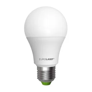 Лампа светодиодная ЕКО (D) A60 8W E27 4000K (50) EUROLAMP (LED-A60-08274(D))