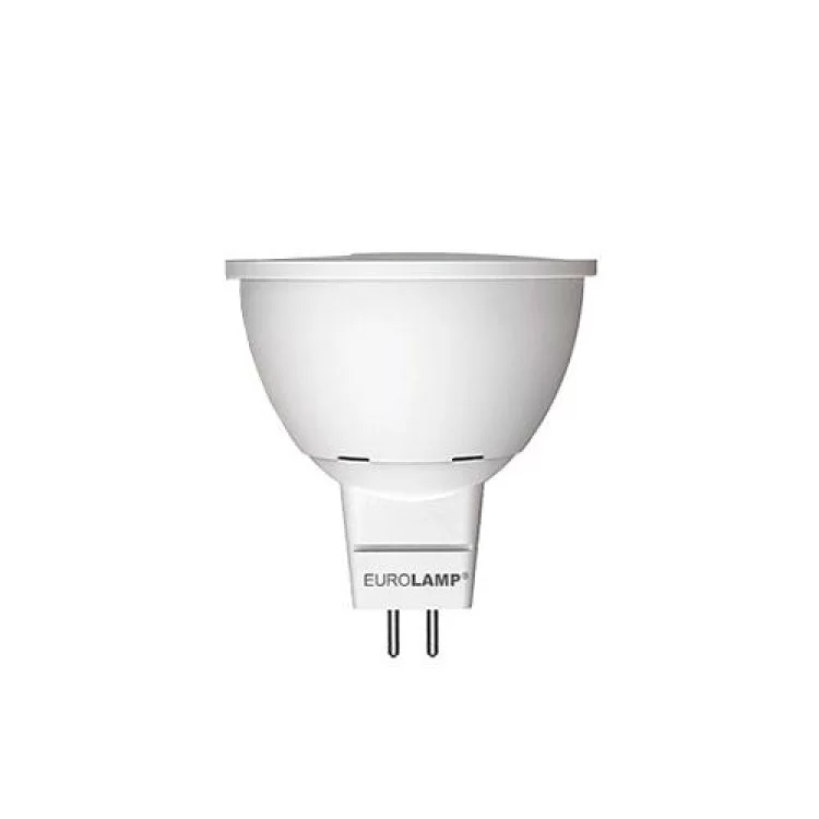 Лампа світлодіодна EUROLAMP LED MR16 5W 12V GU5.3 3000K (LED-SMD-05533(12))
