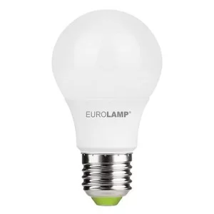 Лампа світлодіодна LED EUROLAMP ЕКО A60 7W E27 3000K набір 2 шт (MLP- LED-A60-07272(Е))