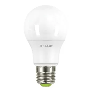 Лампа светодиодная ЭКО (D) A60. 10W. E27. 4000K (50) EUROLAMP