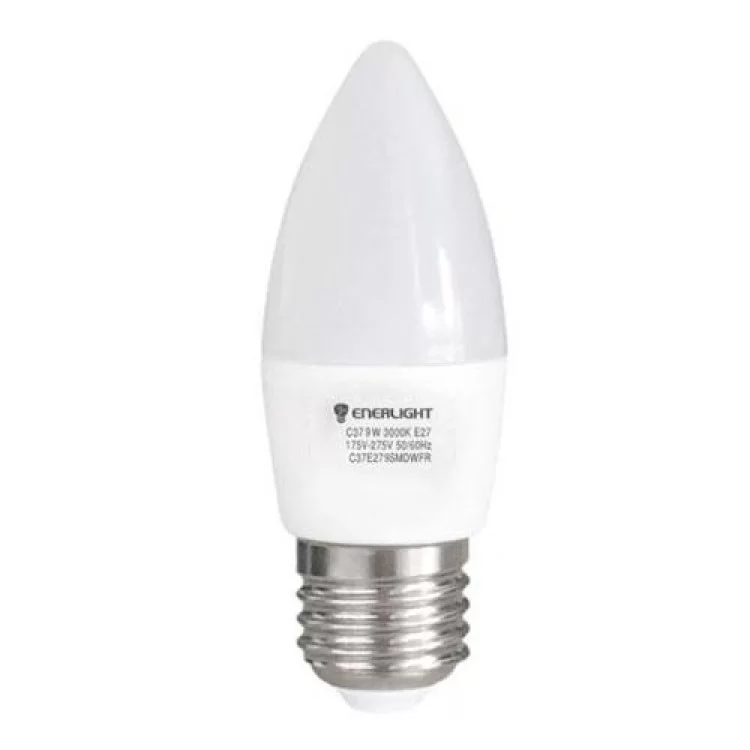 Светодиодная лампа Enerlight С37 9Вт 3000K E27 (C37E279SMDWFR)