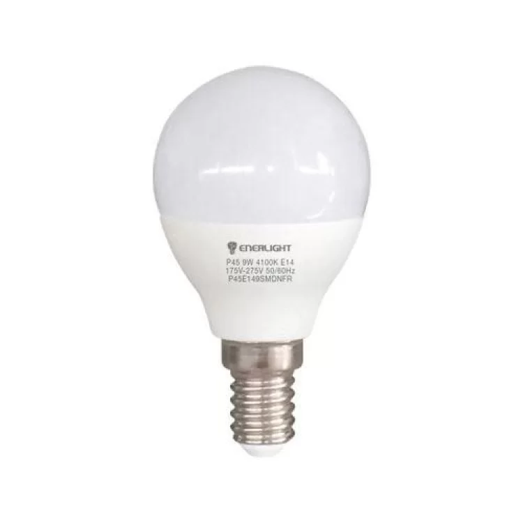 Лампа світлодіодна Enerlight P45 9Вт 4100K E14 (P45E149SMDNFR)