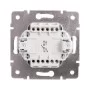 Выключатель жемчужно-белый перламутр RAIN Lezard 703-3088-100