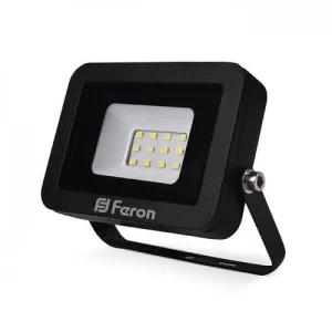 Прожектор LED 20W 6400K 230V чорний IP65 LL-852 Feron