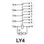 Реле электромагнитное промежуточное LY4 (AC24) АскоУкрем