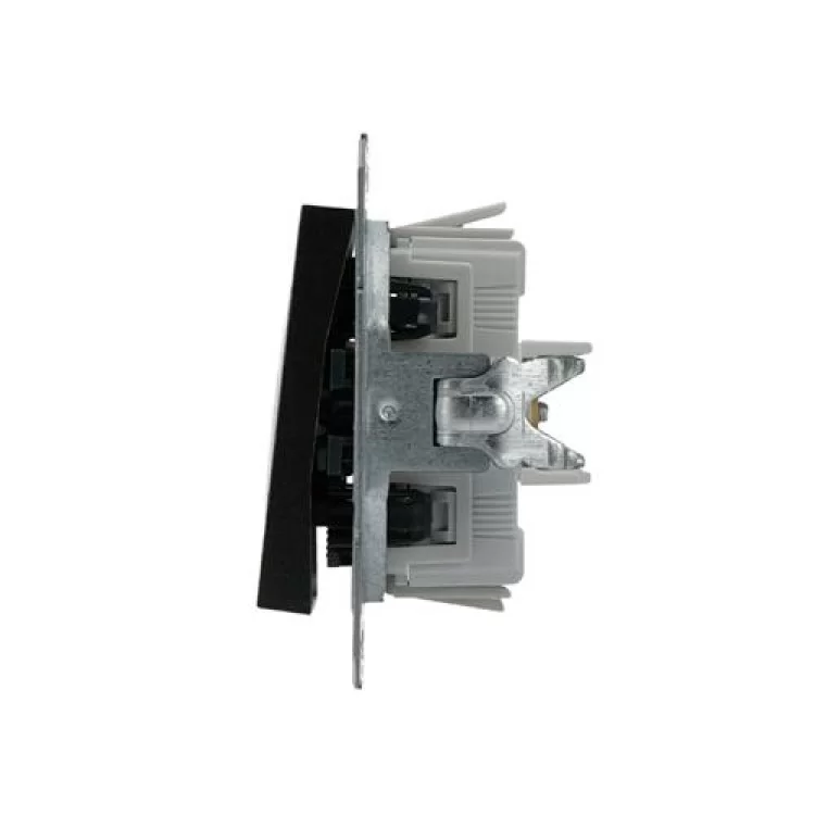 1-клавішний вимикач Schneider Asfora Антрацит (EPH0100171) ціна 128грн - фотографія 2