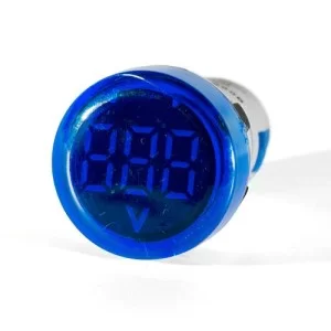 Вольтметр цифровий ED16-22 VD синій 12-500 В АскоУкрем