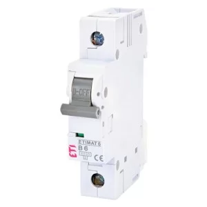 Автоматичний вимикач ETIMAT6 1p B 6A ETI