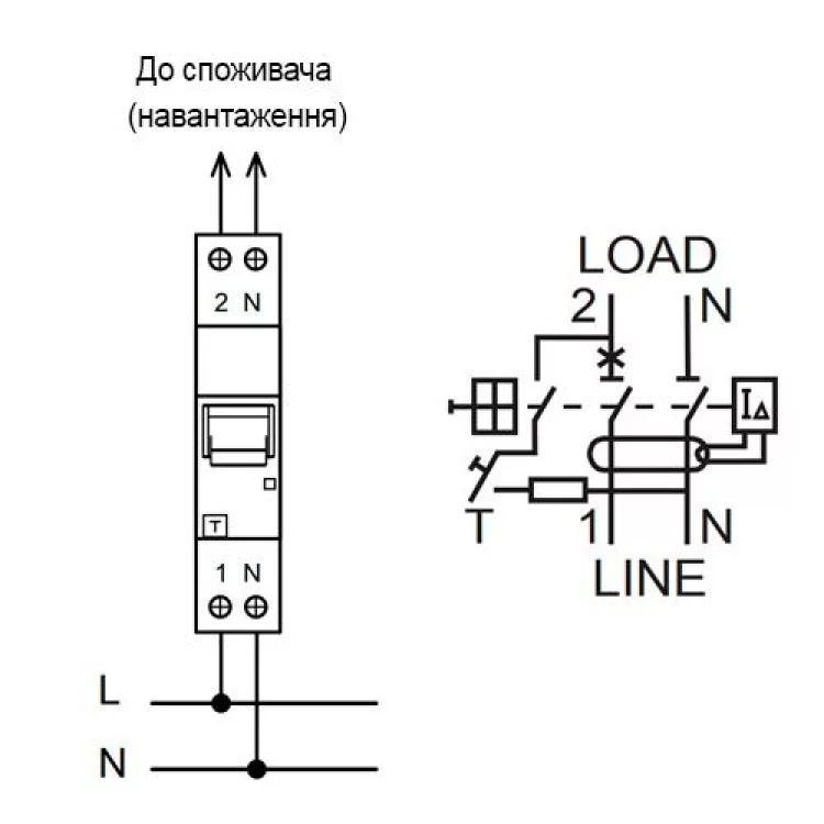 Диференціальний автоматичний вимикач KZS-1M С 6A 30 mA ETI відгуки - зображення 5