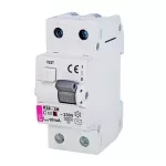 Диференціальний автоматичний вимикач KZS-2M C 10/0,01 тип A (10kA) ETI