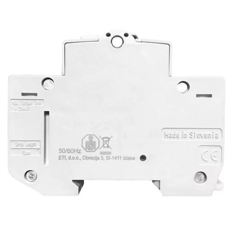 Дифференциальный автоматический выключатель KZS-2M C 10 / 0,01 тип A (10kA) ETI цена 1 892грн - фотография 2