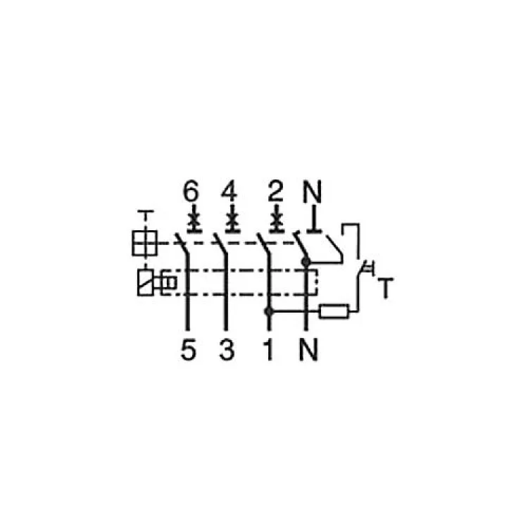 Диф. автоматичний вимикач KZS-4M 3p+N C 20/0,03 тип AC (6kA) ETI відгуки - зображення 5