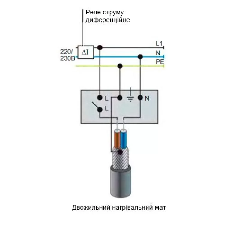 продаем Нагревательный кабель DM 10Вт/м2, 1650Вт, 2-жильный Elektra в Украине - фото 4