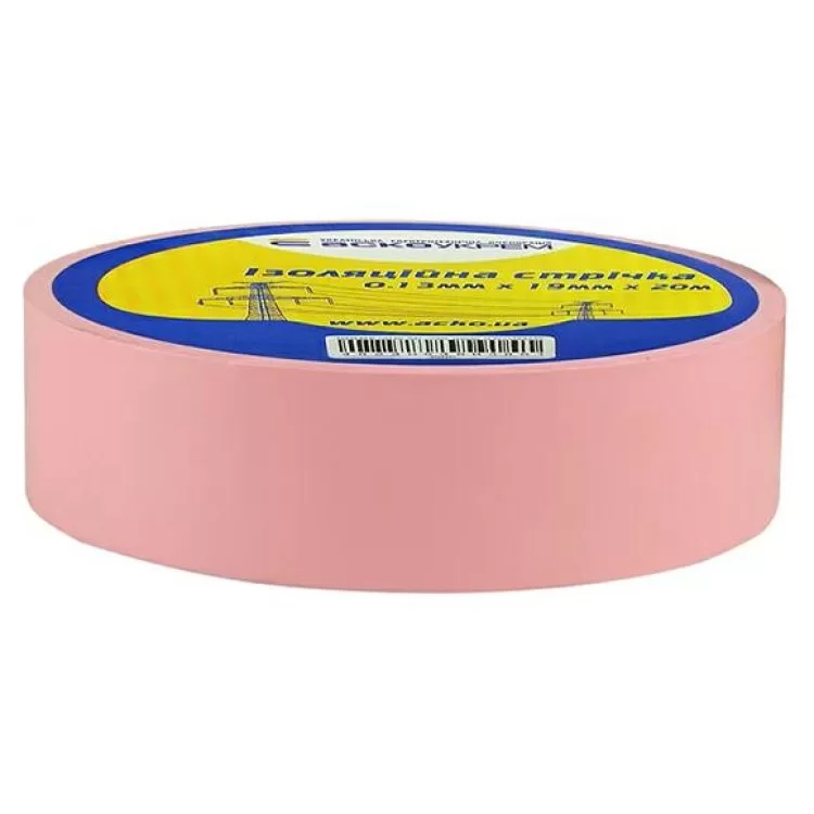 Изоляционная лента 0,13ммх19мм / 20м Розовая АскоУкрем (A0150020045) цена 38грн - фотография 2