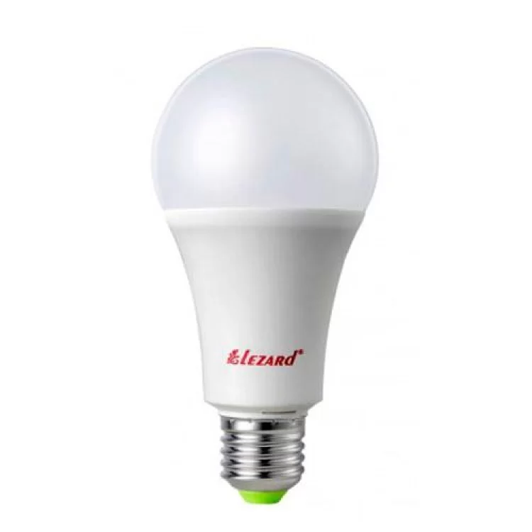 Лампа світлодіодна LED GLOB A65 18W 6400K E27 220V Lezard 464-A65-2718
