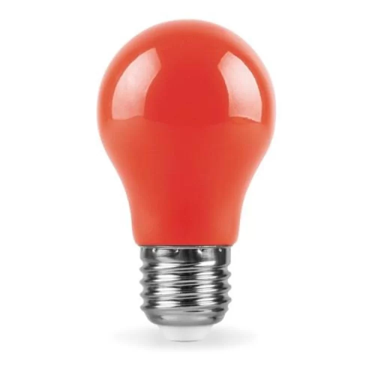 Лампа светодиодная A50 3W E27 красная LB-375 Feron