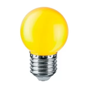Лампа світлодіодна G45 1W E27 жовта 001-017-0001 Rainbow Horoz