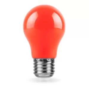 Лампа LED 3W E27 A55 червона 001-017-0003 Spectra Horoz