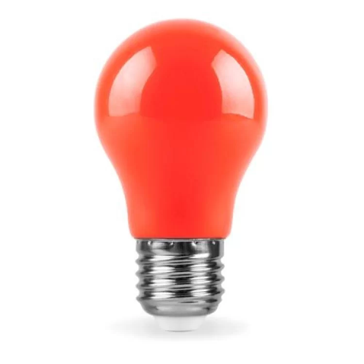 Лампа LED 3W E27 A55 червона 001-017-0003 Spectra Horoz