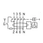 Диференційне реле (ПЗВ) EFI-4 4п 100А 100мА ETI (2062153)