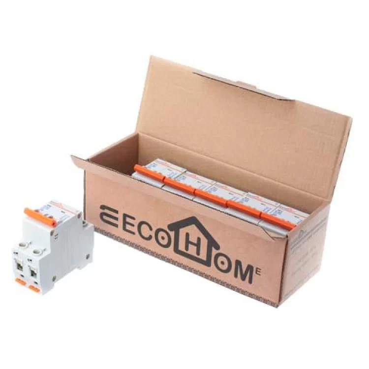 в продажу Автоматичний вимикач ECO 2р 10А EcoHome - фото 3
