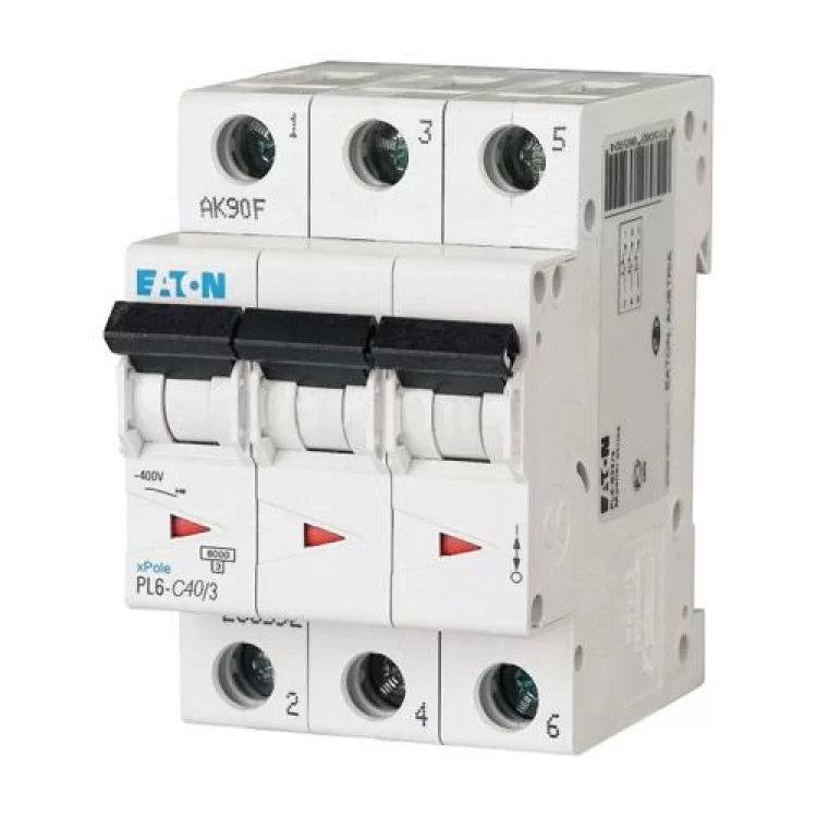 Автоматический выключатель PL4-C40/3 40А 3п. Eaton