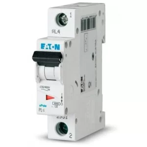 Автоматический выключатель PL6-C6/1 6А 1п. Eaton