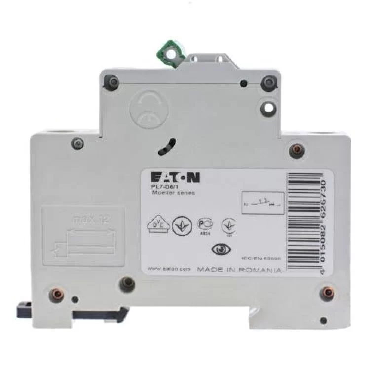Автоматичний вимикач PL7-C6/1 6А 1п. Eaton ціна 306грн - фотографія 2