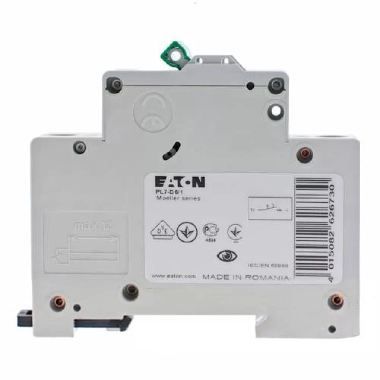 Автоматичний вимикач PL7-D6/1 6А 1п. Eaton ціна 367грн - фотографія 2