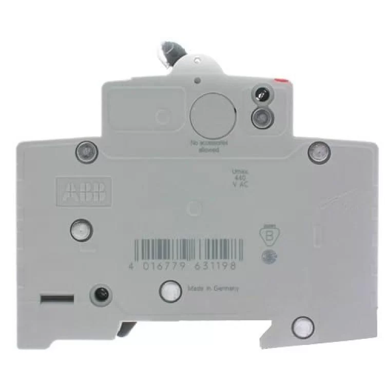 Автоматический выключатель SН203-В16/3 16А 3п. ABB цена 511грн - фотография 2