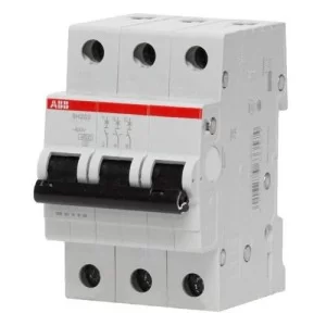 Автоматический выключатель SН203-В6/3 6А 3п. ABB