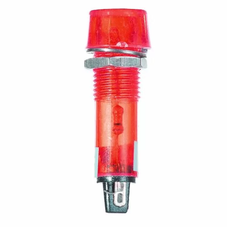 Світлосигнальна арматура PL-101 червона 220 V AC АскоУкрем ціна 16грн - фотографія 2