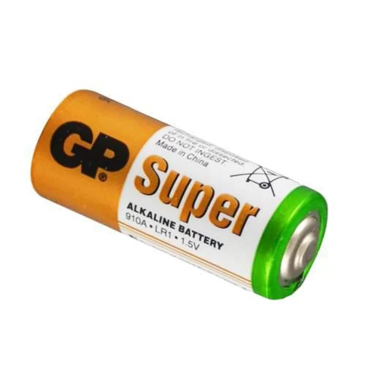 Батарейка N GP Super Alkaline 910A-U2, LR1, 1.5V цена 1грн - фотография 2