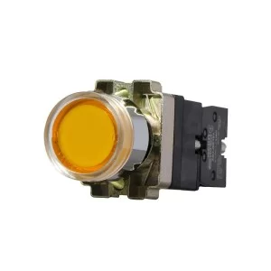 Кнопка XB2-BW3571 1NO жовта з підсвіткою АскоУкрем