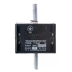 Трансформатор тока Т-0,66 1000/5 Мегомметр