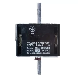 Трансформатор струму Т-0,66 300/5 кл.0,5 Мегомметр