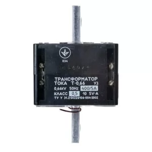Трансформатор тока Т-0,66 400/5 Мегомметр