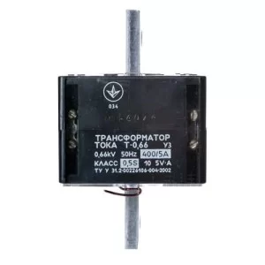 Трансформатор струму Т-0,66 400/5 кл.0,5S Мегомметр